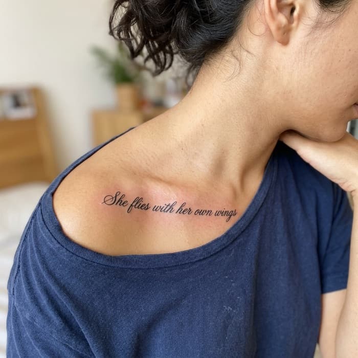 AI-generated tattoo on skin
