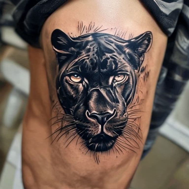 Traditional tattoo style example