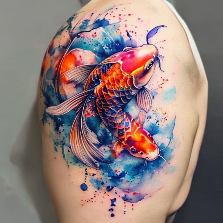 Japanese tattoo style example