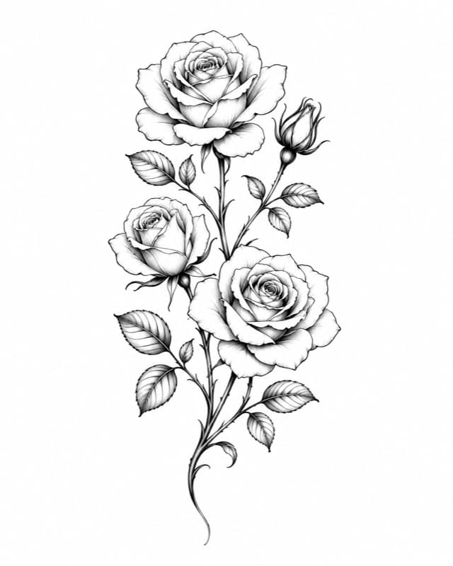 Generated tattoo design