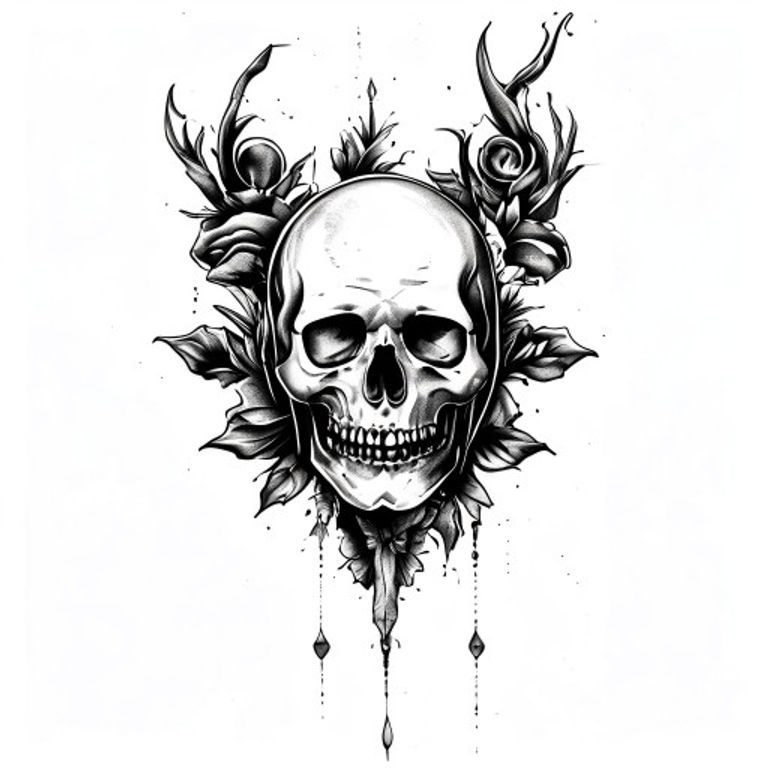 Memento Mori tattoo design