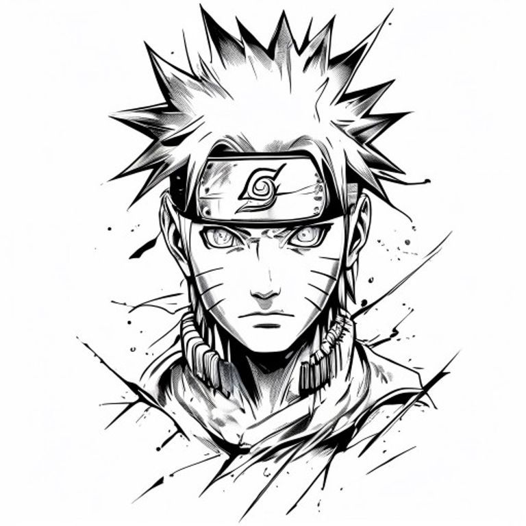 Naruto tattoo design